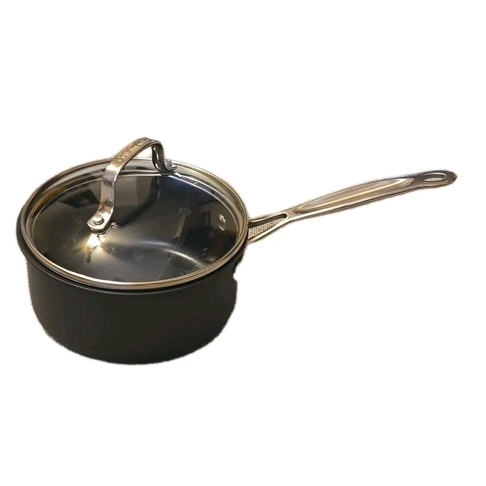 Cuisinart 619-16 Chef's Classic 1.5 Qt Saucepan w/ Lid Non-Stick Hard Anodized